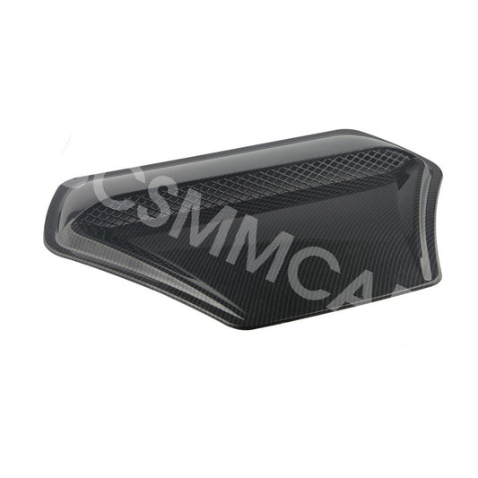 ya 1 6.30 Car TR Style Racing Car Hood Scoop Vent Outlet Cover Carbon Fiber Look