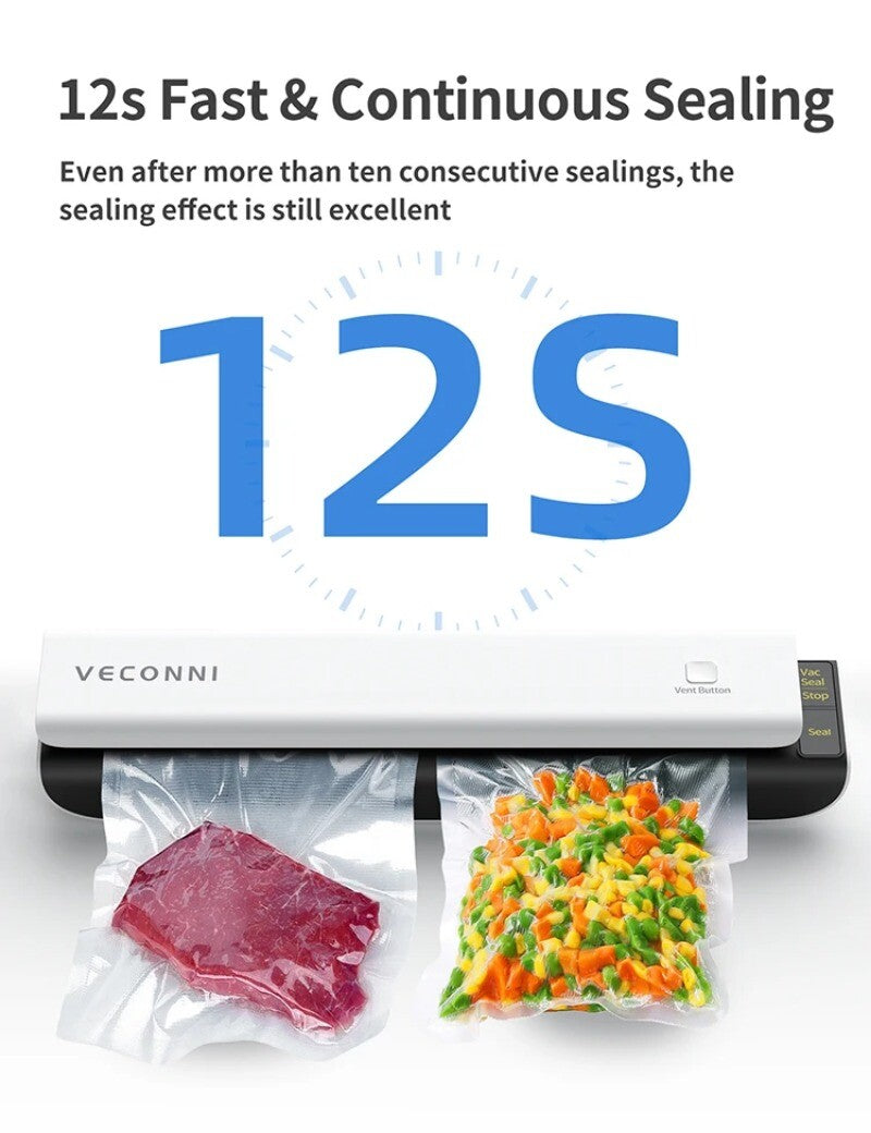 ya 14 Upgraded Automatic Small Household Portable Hand Vacuum Food Bag Sealer