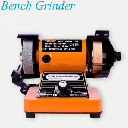 ya 17 Household Diy Polishing Machine Micro Desktop Polishing Lathe Electric Grinder