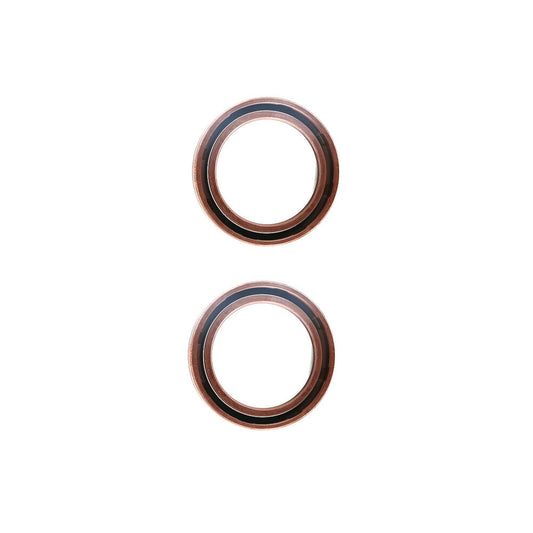 ya 13 5.27 Fit 1998-09 for Volvo C70 S40 V70 2Pcs Engine Crankshaft Inner Timing Cover Oil Seal