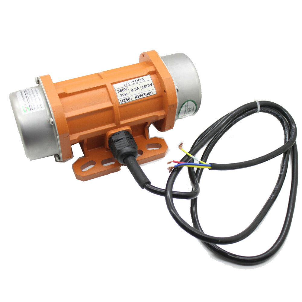 100W 0.3A Vibrate Motor Adjustable Speed Vibrating Motor 380V 3PH 3000RPM