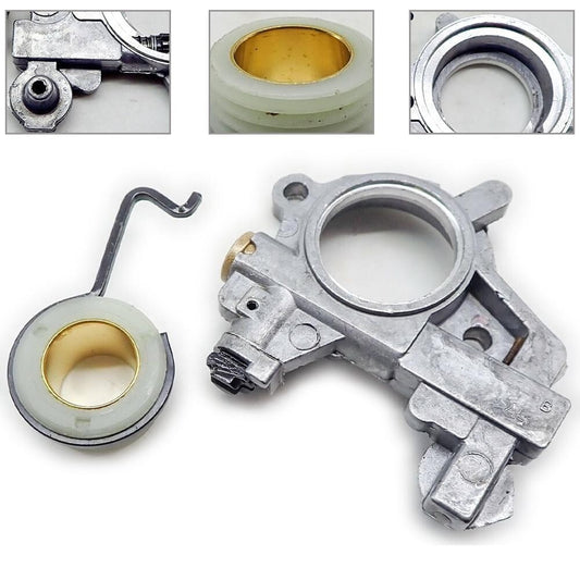 ya 17 Auto Oiler Oil Pump Garden Yard Accessories Chainsaw Parts For 046 Ms460