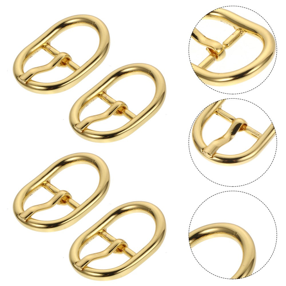 ya 1 7.7 4 Pcs Japanese Buckle Bag Accessories Metal Roller Buckles Purse Strap for MAN Pin