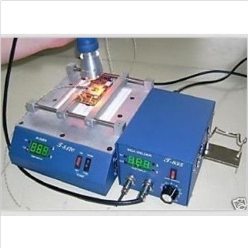 Preheating Oven T8120 + BGA IRDA WELDER T835 kit us