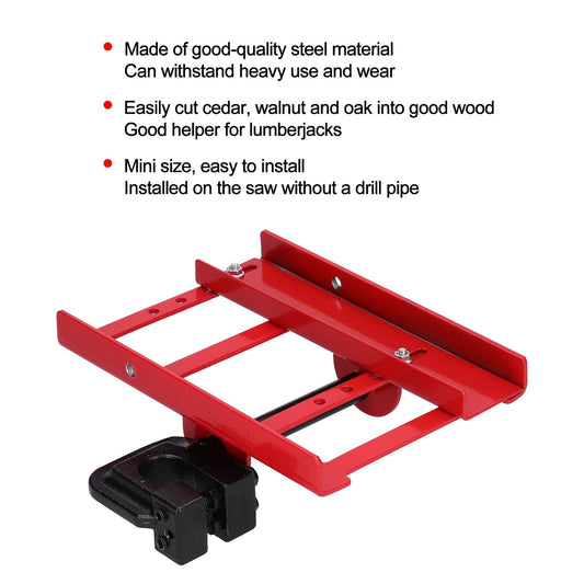 ya 17 Chainsaw Mill Lumber Cutting Guide Vertical Wood Timber Milling