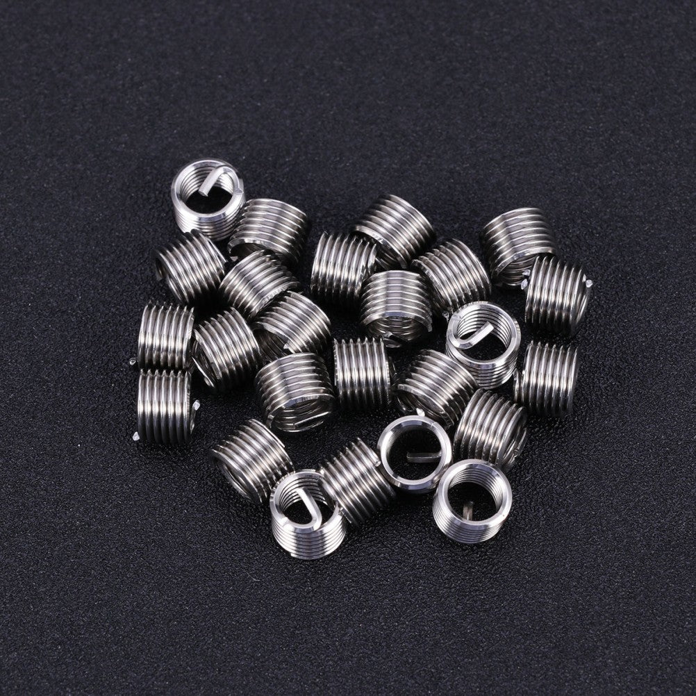 ya 5 8.7 30 Pcs Stainless Steel Thread Repair Kit Repairing Nut Helicoil