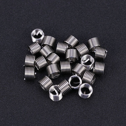 ya 5 8.7 30 Pcs Stainless Steel Thread Repair Kit Repairing Nut Helicoil