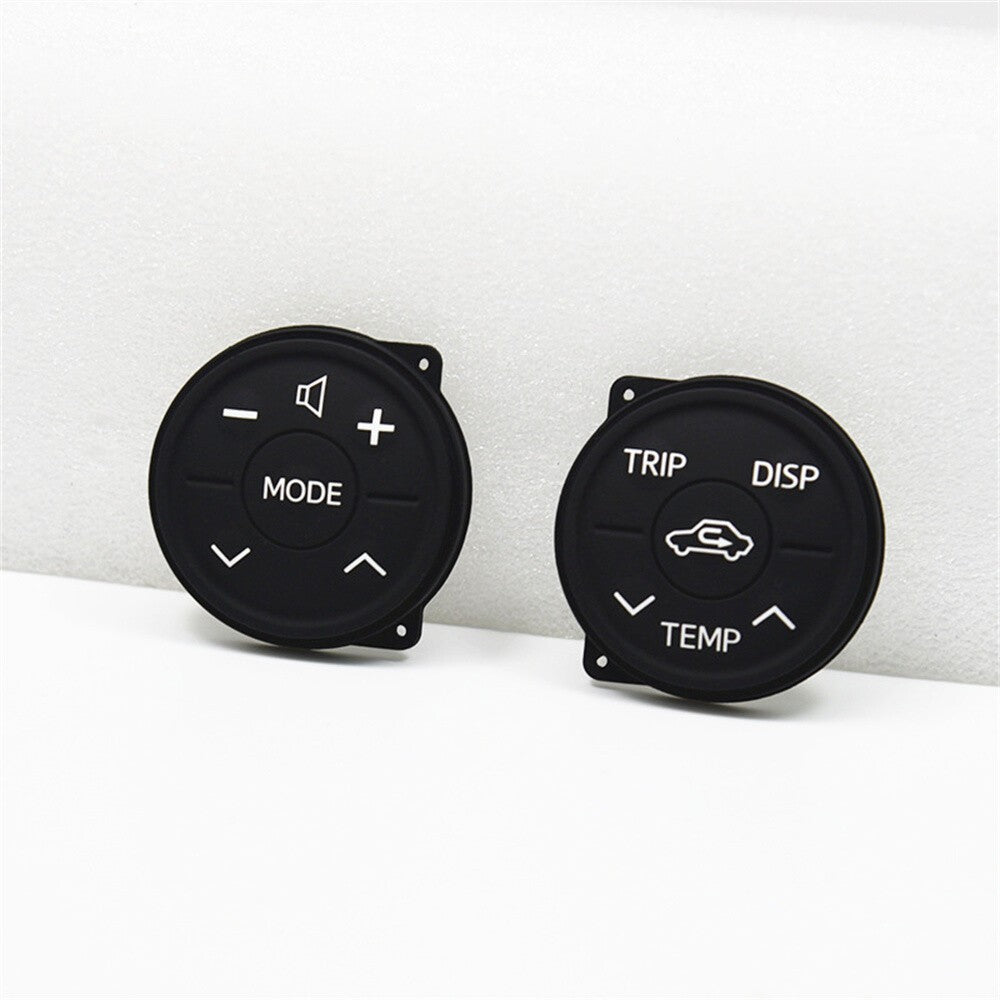 ya 5 8.7 Steering Wheel Control Rubber Button Cushion for Toyota Prius XW30 MK3 2009-2018