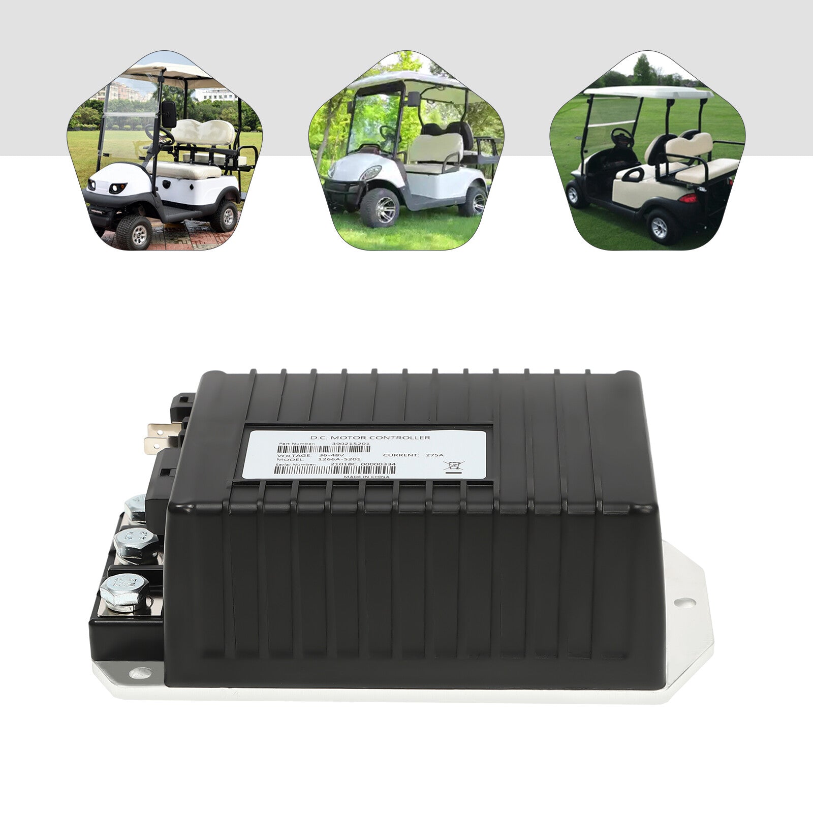 ya 5 8.7 1266A-5201 1510A-5251 Curtis DC Motor Controller FOR Club Car for Golf Cart 36V/48V