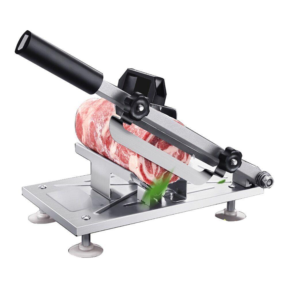 ya 26 Manual Meat Slicing Machine Stainless Steel Household Meat Vegetables Slicer 
