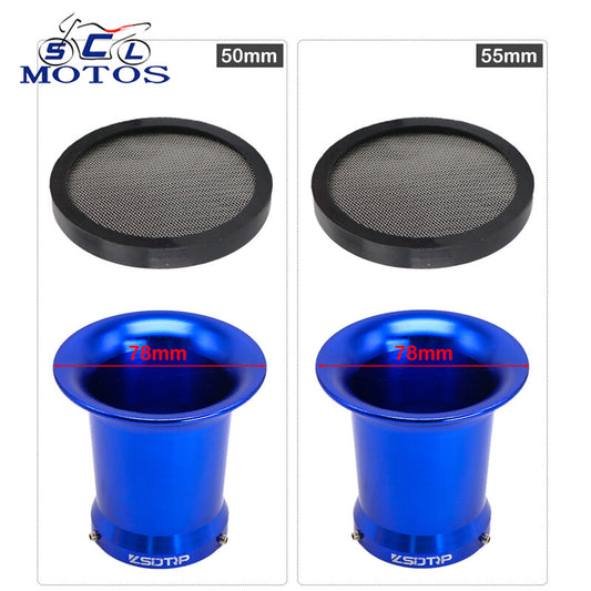 ya 8 5.26 50mm carburetor air filter with mesh for 21/24/26/28/30m motorcycles with carbonated fuels.