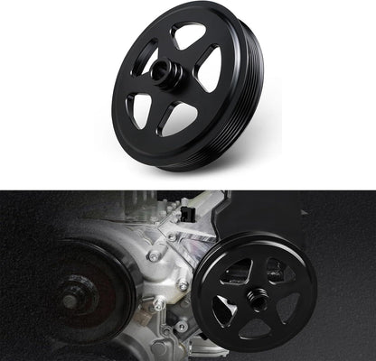 ya 5 8.7 Power Steering Pump Pulley 12559885 For 1998-2002 Camaro Firebird LS1 5.7L Universal