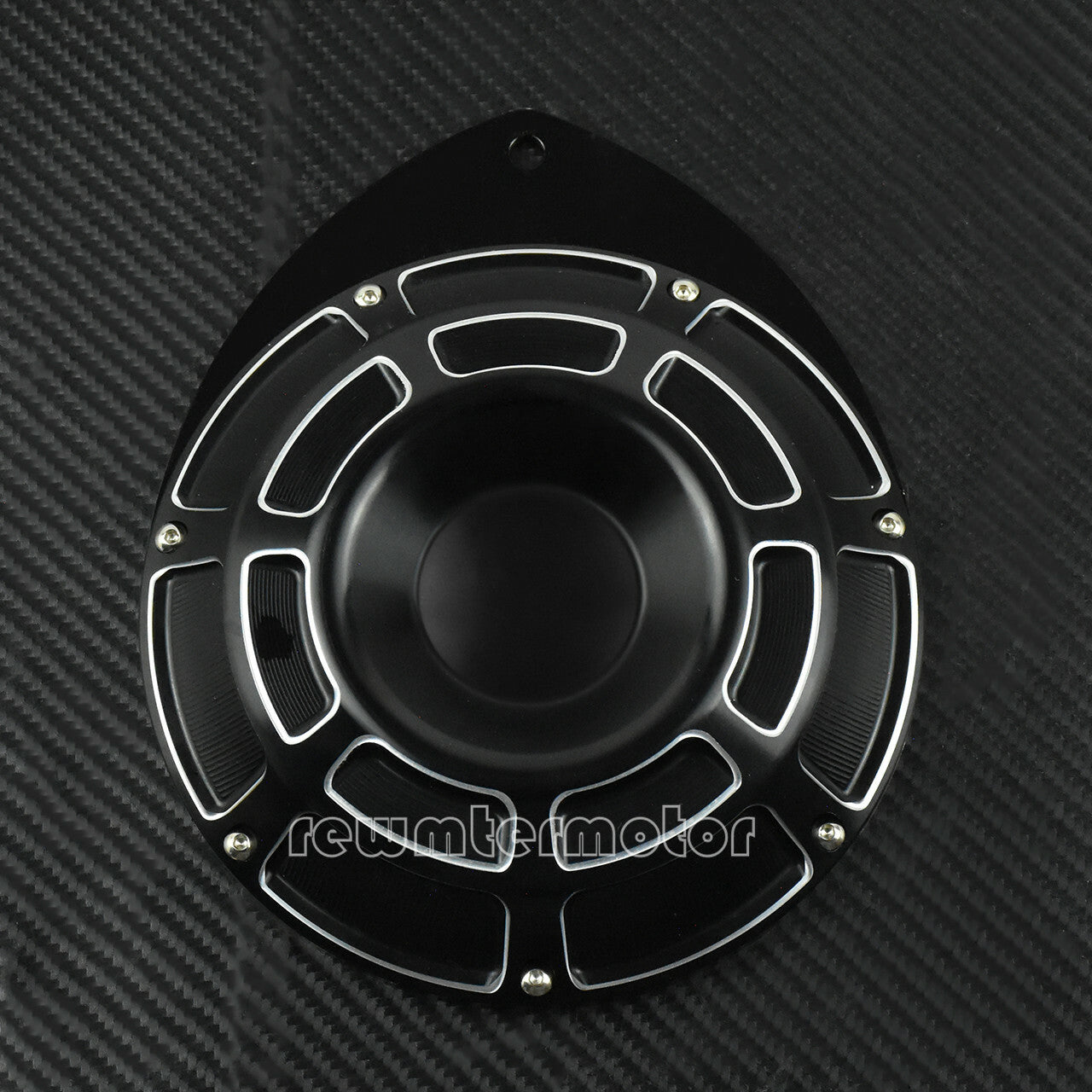 ya 1 7.4 Motorcycle Right Hand Engine Thermostat Cover Fit For Indian Scout 2015-20 Black