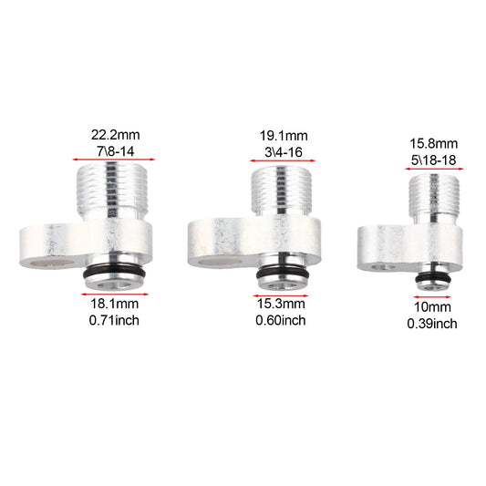 ya 12 5.22.2 Adequate Fitment Car AC Compressor Fitting Adapter with Multiple Sizes