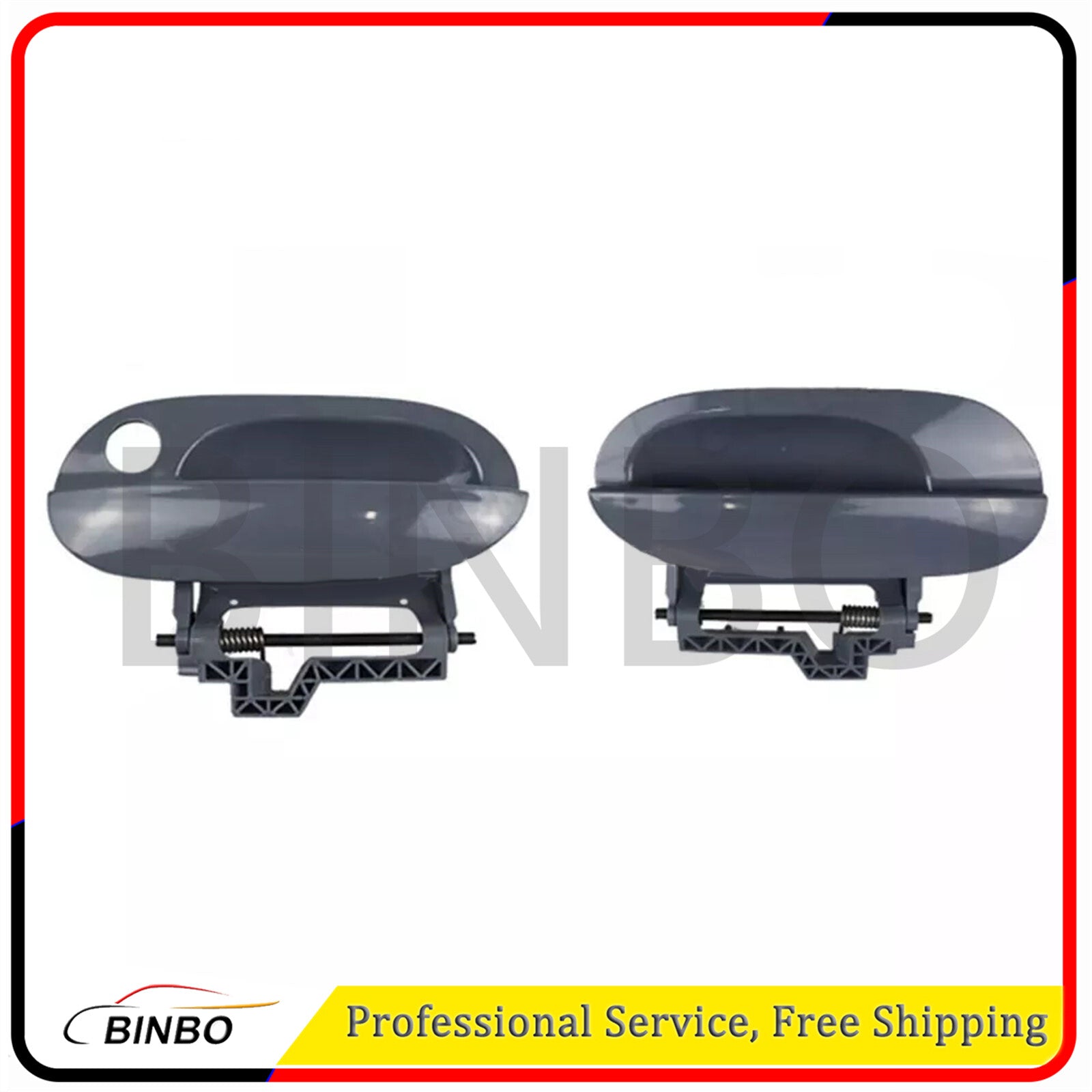 ya 13 5.27 1Pair Front Left&Right Exterior Door Handle for BMW 528i 530I 1997-2003