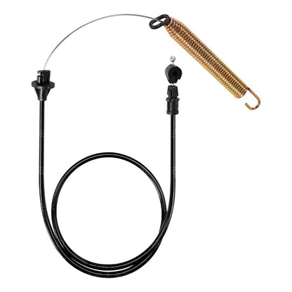 ya 14 Solid Deck Clutch Cable 45Inch Stainless Steel Rubber for Riding Mowers