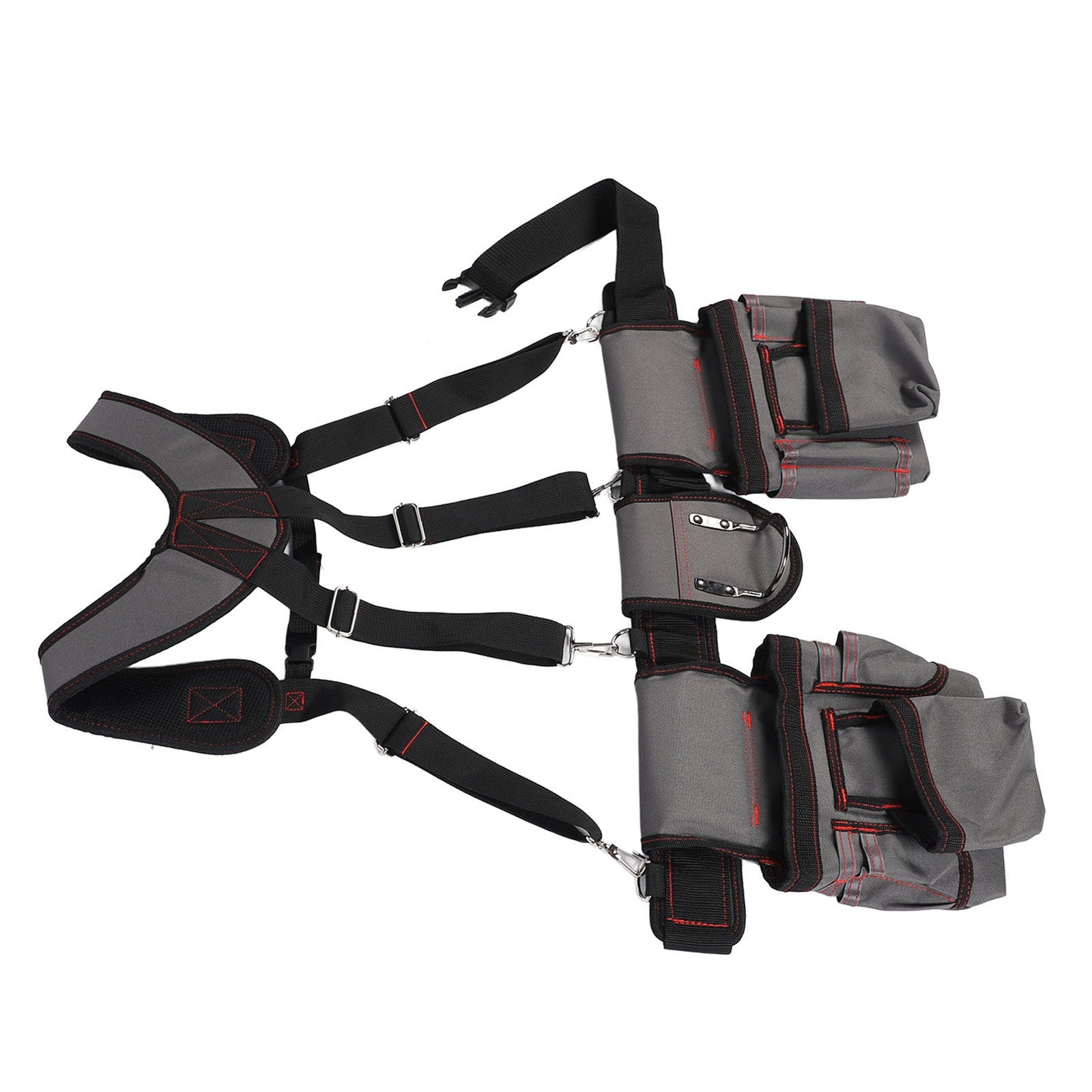 ya 26 Tool Belt Organizer With Suspenders 12 Pockets For Electrician Carpenter