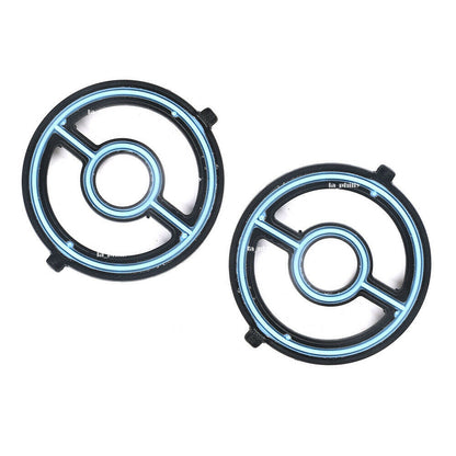 ya 5 8.7 2x Oil Cooler Gasket for Mazda 3 2007 - 2013 for Mazda 6 2006 - 2007 CX-7 2007 -12
