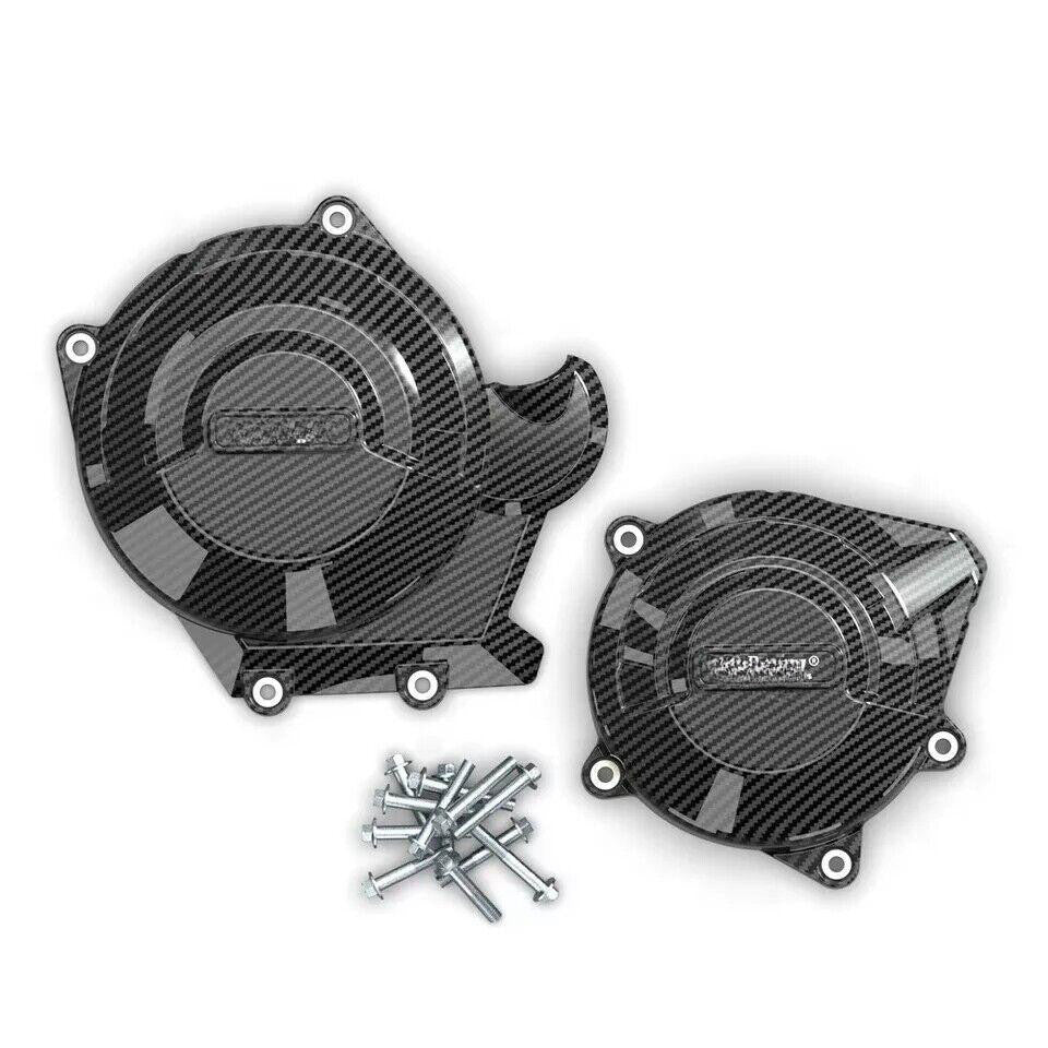 ya 1 7.4 Carbon Fiber Engine Protection Cover for Suzuki GSX250R 2016-2023