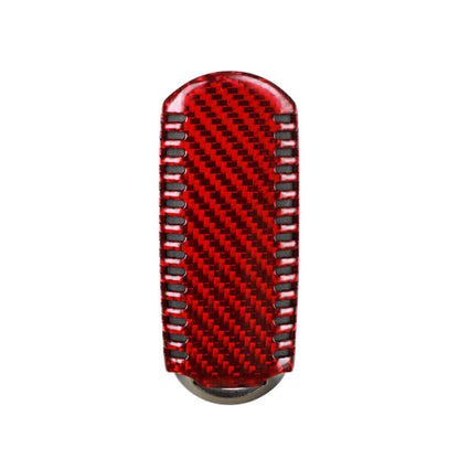 ya 5 8.7 Remote Key Fob Cover Fit for Mazda 2 3 5 6 CX-3 CX-5 CX-9 2009- Carbon Fiber Red Car
