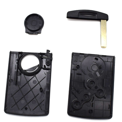 ya 5 8.7 Replacement 4 Button Key Card Case Shell for Renault CLIO LAGUNA Megane Scenic