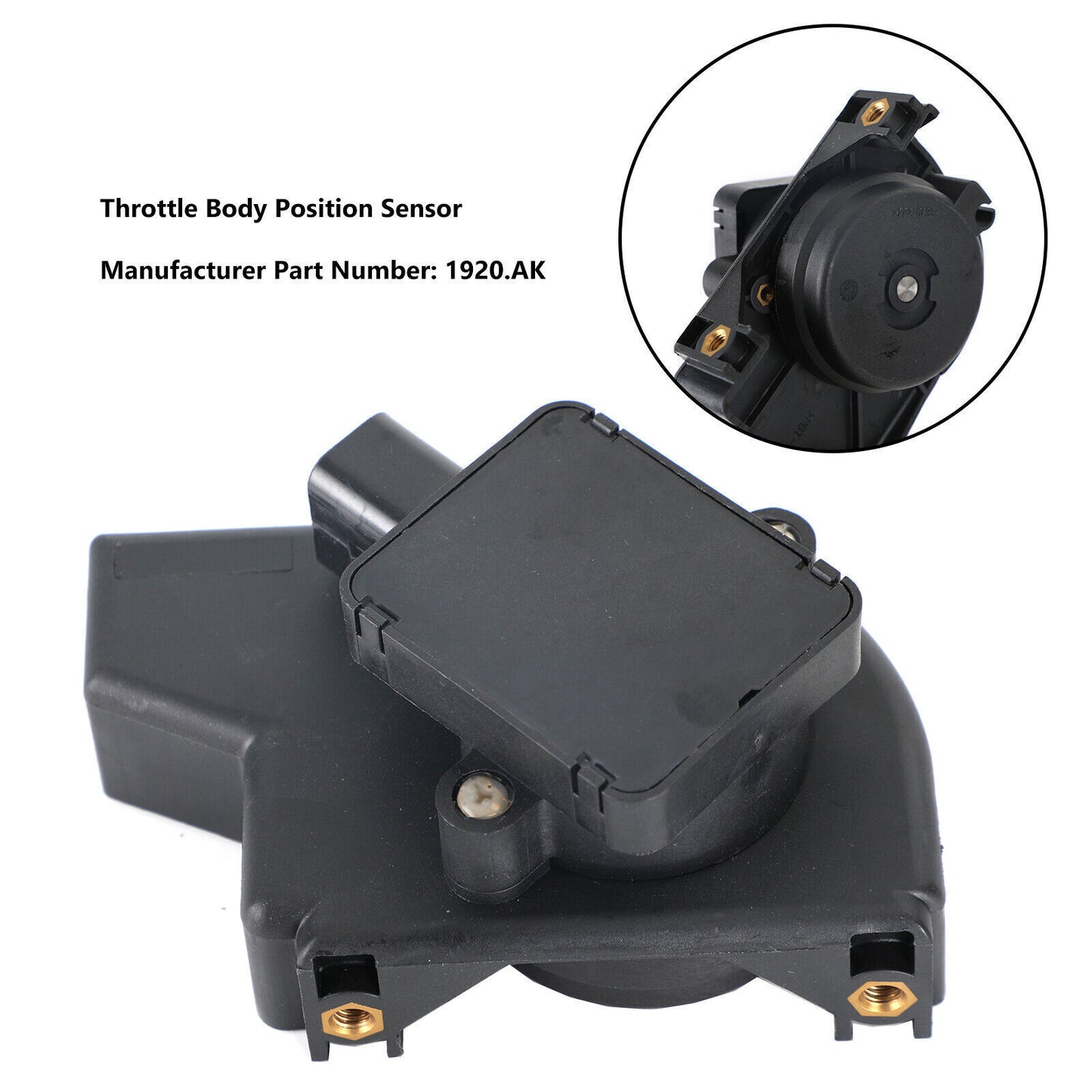 ya 1 8.5.2 Throttle Body Position Sensor TPS 9643365680 for Peugeot for Citroen for Fiat for Suzuki