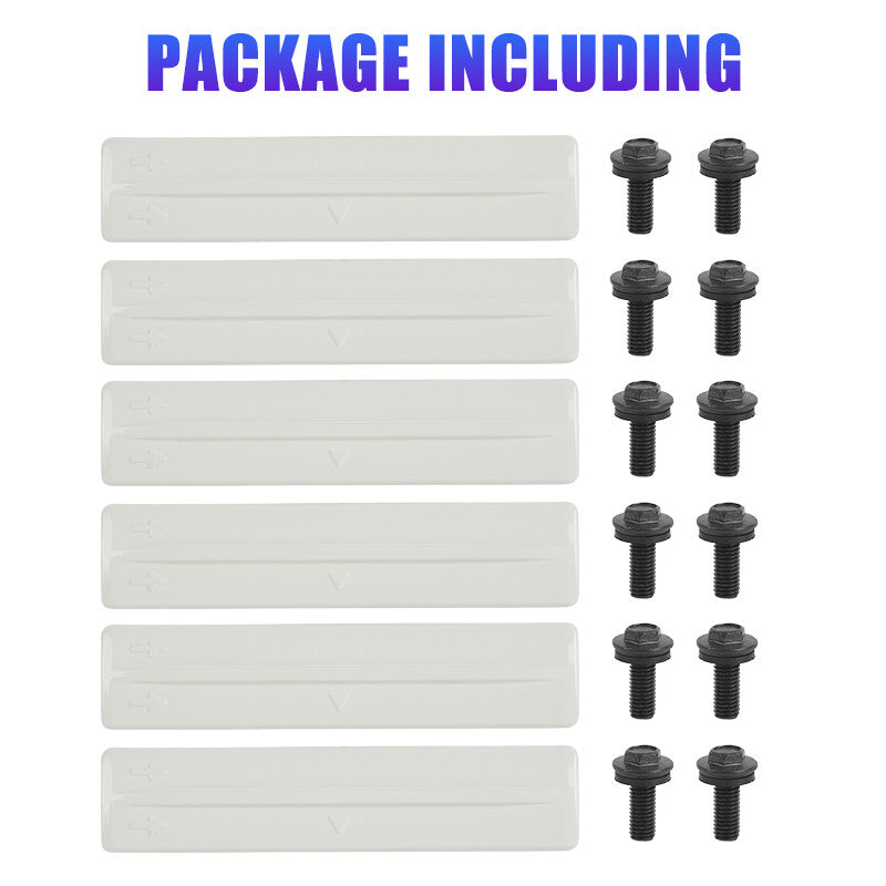 ya 5 8.7 18pcs Roof Drip Rack Removal Kit Cover Bolts Fit for Toyota FJ Cruiser 2007-2014