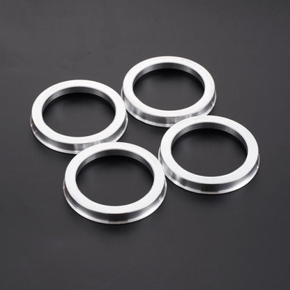 ya 5 8.7 Wheel Hub Centric Rings Spacer OD=70.5mm ID=66.1mm Aluminum Alloy 4Pcs
