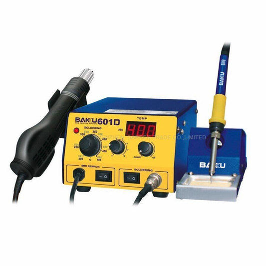 220V BAKU BK-601D LED Digital Display Hot Air SMD Rework Station Hot Air Solder