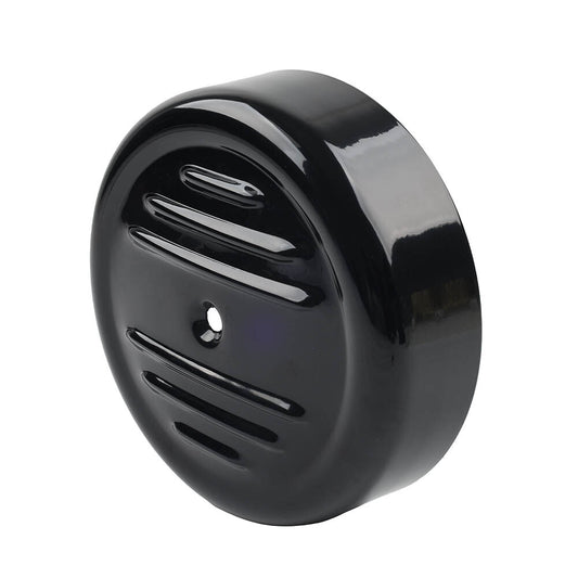 ya 8 5.26 7'' Round Stripe Air Cleaner Cover Black for Harley FXD FLST FXST 00-17 FLT