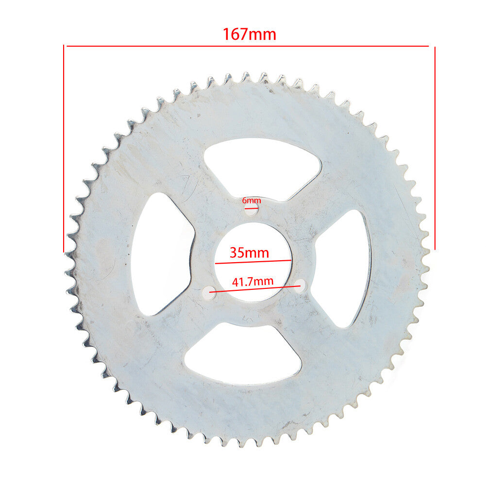 ya 5 8.7 64T Rear Chain Sprocket For 47cc 49cc for Mini Moto ATV Quad Pocket Bike Scooter