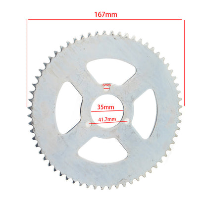 ya 5 8.7 64T Rear Chain Sprocket For 47cc 49cc for Mini Moto ATV Quad Pocket Bike Scooter