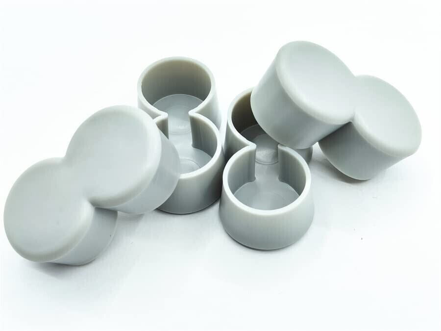 ya 28 4Pcs Double 1 Chair Table Leg Caps for 50s Diner Kitchen Table Tip Siamese l
