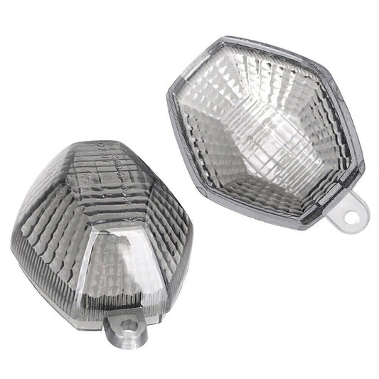 ya 4 6.17.2 Smoke Turn Signal Lights Indicator Blinker Lens Fit for Suzuki SV650 SV1000 2003-09