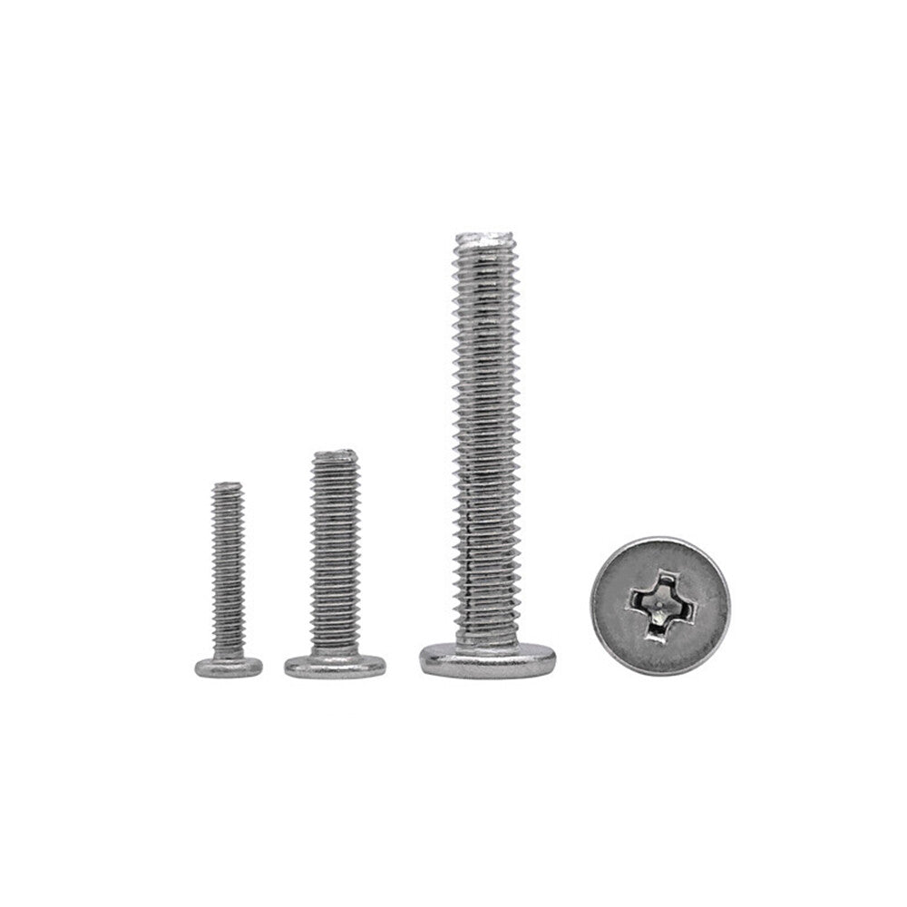 304 Stainless Steel Phillips Utrathin Flat Head Micro Small Screws M2 M2.5 M3