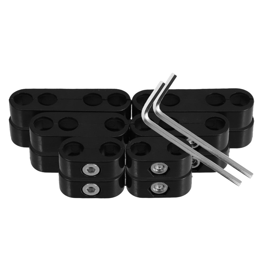 ya 5 8.7 14 Pcs Ignition Line Separator Spark Plug Spacer Wire Divider Looms Splitter