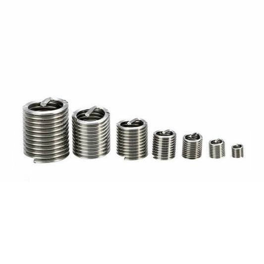 ya 1 8.25.2 shuiyin New 140Pcs/Stripped Thread Rethread Helicoil Repair Insert Kit Metric M3-M12