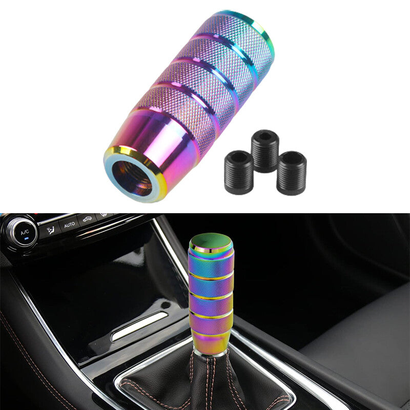 ya 11 6.5 95mm Non-Slip Gear Stick Shifter Shift Knob Alloy for MAN ual Transmission Colorful