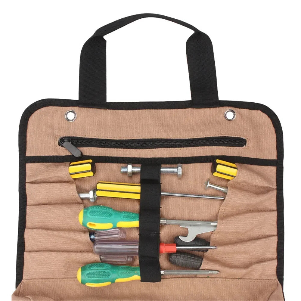 ya 26 Khaki Oxford Cloth Toolkit Multifunctio l Woodworking Electrician Special Repai