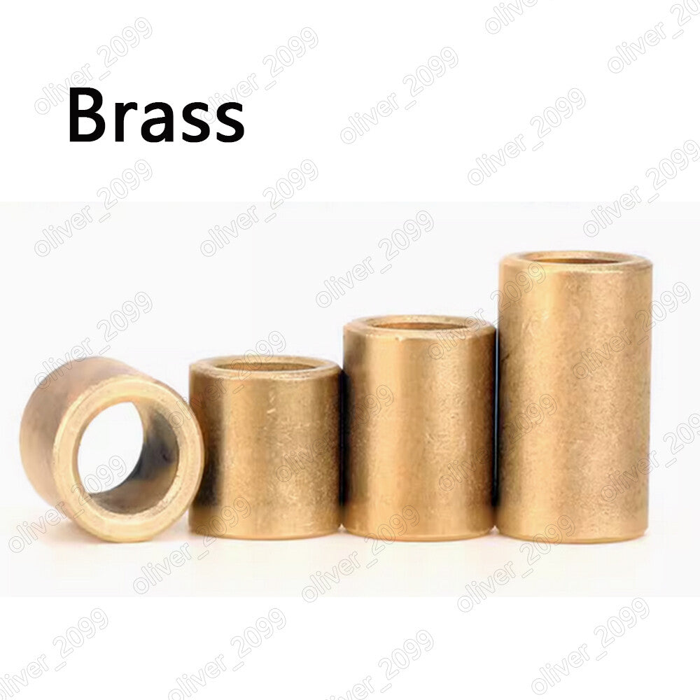 Brass Round Non-Thread Column Standoff Spacer Washer M3 M4 M5 M6 M8 M10