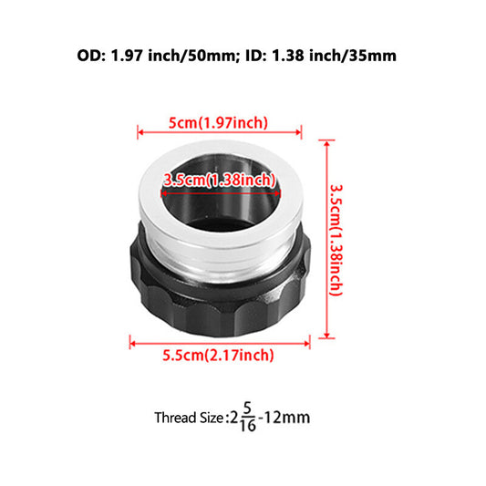 ya 11 6.8 ID 1.38 /35mm Aluminum Alloy Weld Billet On Filler Neck Cap Oil Fuel Water Tank