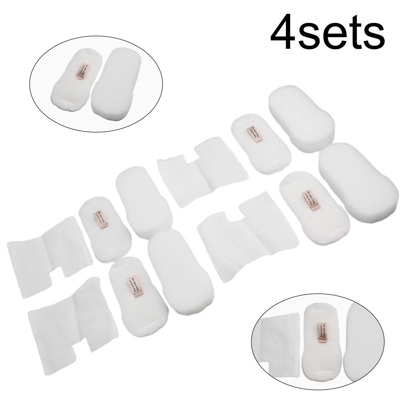 ya 25 4-Pack PRE-MOTOR FILTERS for Shark HZ600 HZ602 HZ700 HZ702 QS700 # XFFKHZ2000