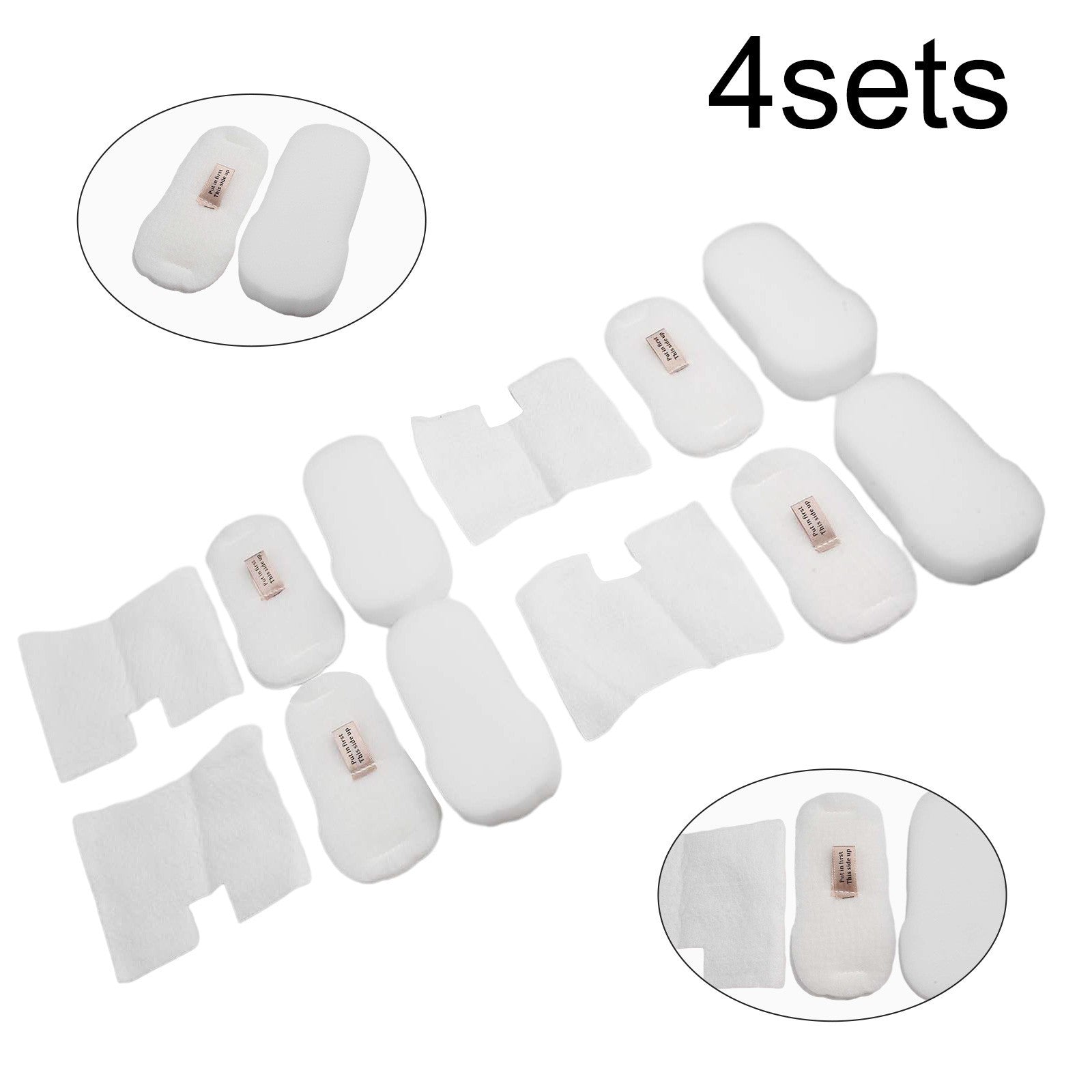 ya 25 4-Pack PRE-MOTOR FILTERS for Shark HZ600 HZ602 HZ700 HZ702 QS700 # XFFKHZ2000