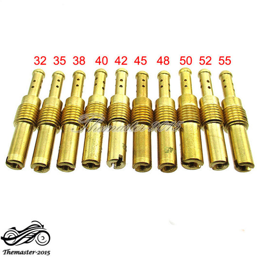 ya 3 6.23 Pilot Slow jet #32 35 38 40 42 45 48 50 52 #55 For Keihin Carbs PJ PWK PWM PE PD