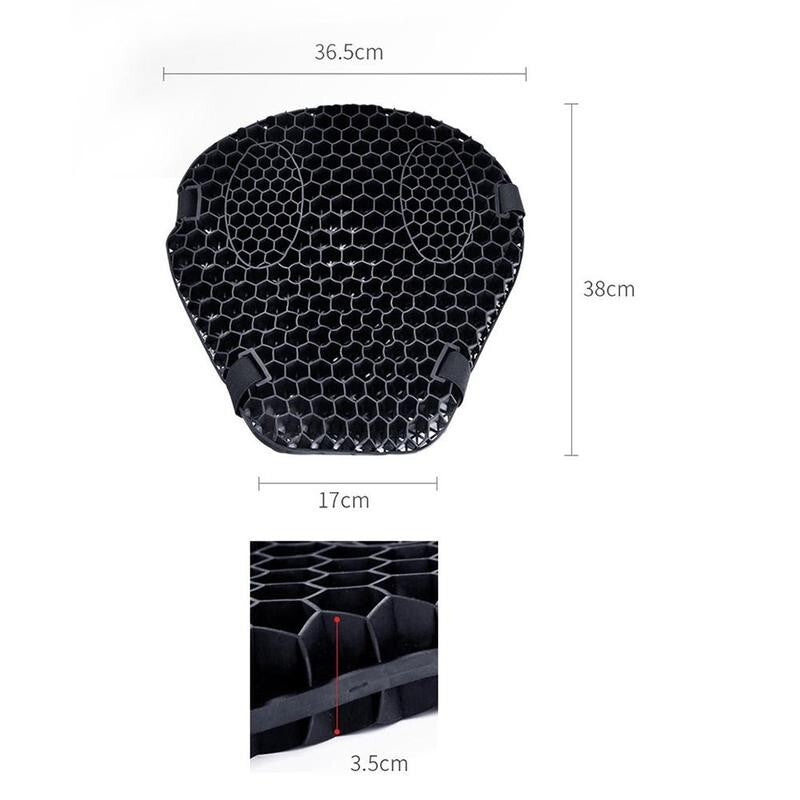 ya 5 8.7 Motorcycle 3D Mesh Comfort Honeycomb Gel for SEAT Cushion Cover