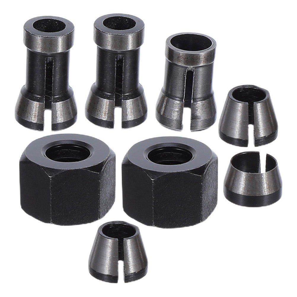 ya 14 8 Pcs Trimming Machine Chuck Collet Router Milling Tools Adaptor