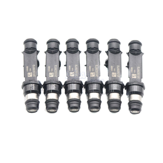 ya 1 8.5.2 25323972 832-11162 for 00-05 for Buick for Chevy for Pontiac 3.8 V6 Fuel Injectors Set (6)
