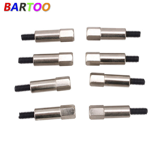 ya 11 6.5 8Pcs Chrome Valve Cover Bolt Set Small Block Accessories For 283 305 350