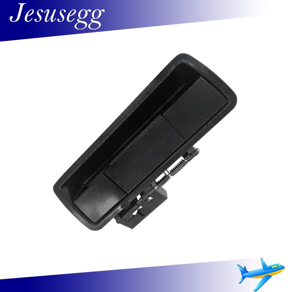 ya 13 5.27 Rear Liftgate Outside Door Handle Black for Nissan Armada 04-15 w/o Camera Hole