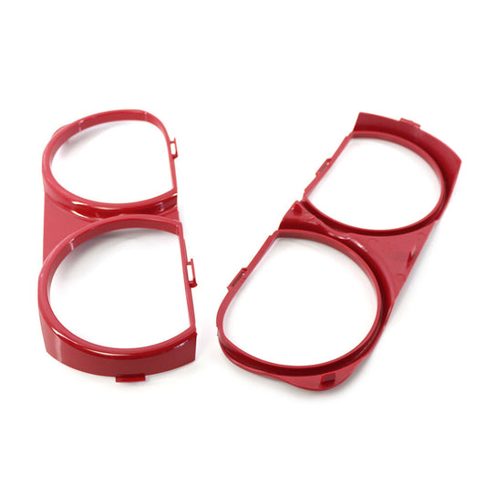 ya 4 6.22 1 Pair Front Headlight Bezel for Dodge for Challenger 2015-2021 68259055AB